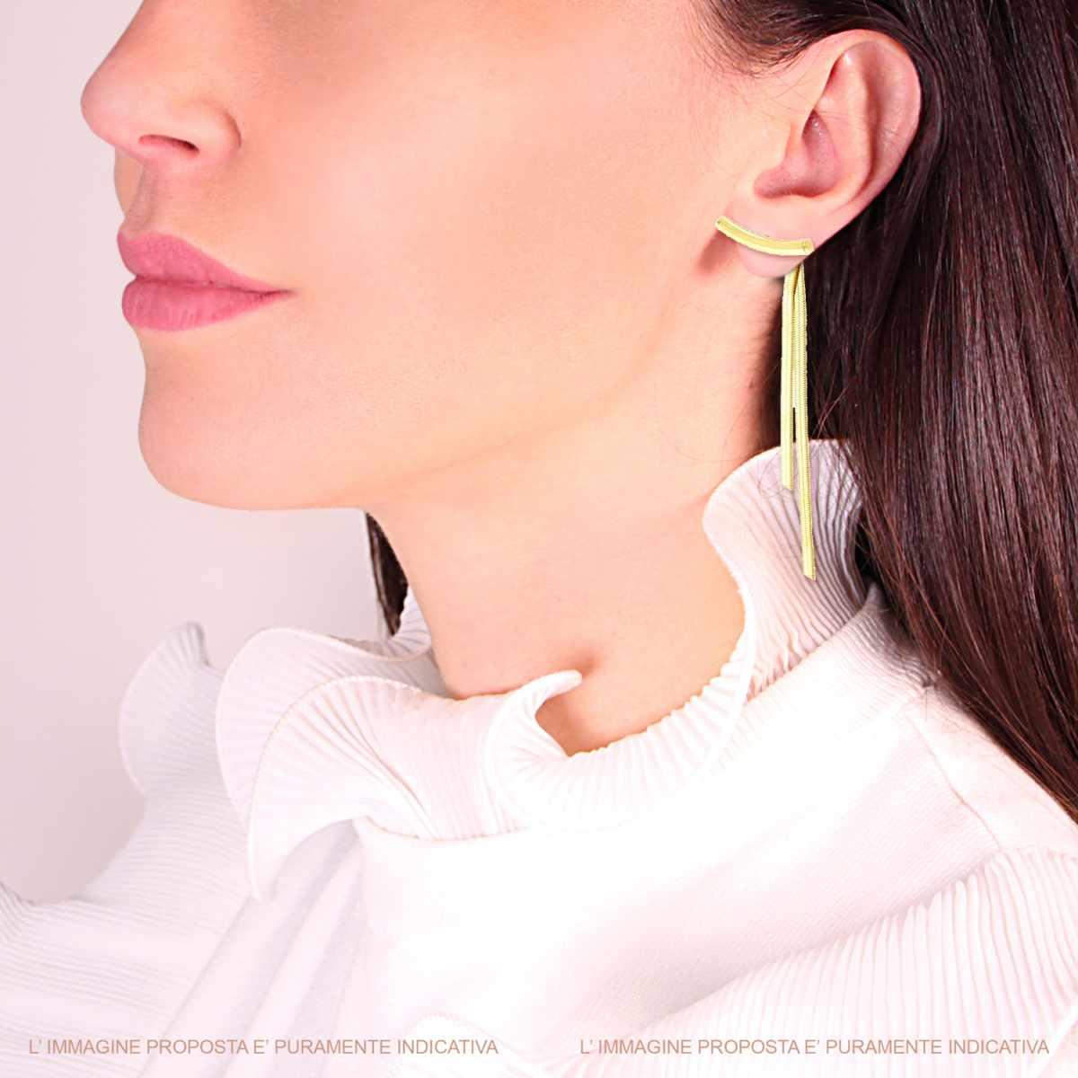 Orecchini Lunghi Ear Cuff