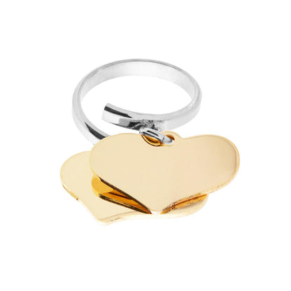 Anello Cuori Pendenti