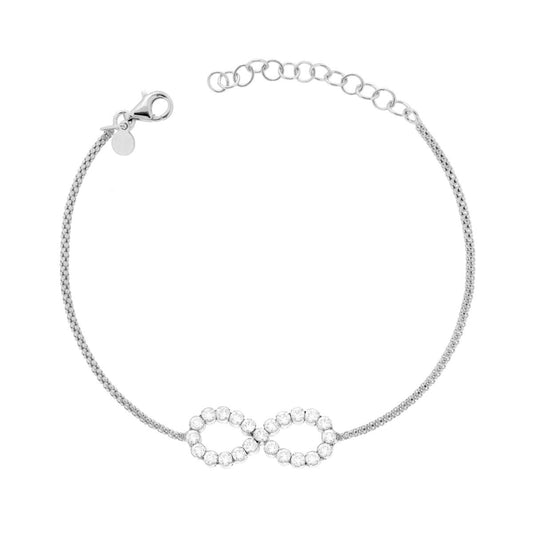 🌟 Bracciale Infinito in Argento 925 - Made in Italy 🌟