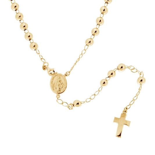 Collana Rosario cm 60 Argento 925 Made in Italy