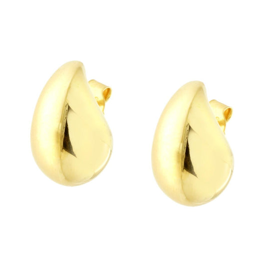 Orecchini Goccia Bombata in Argento Made in Italy