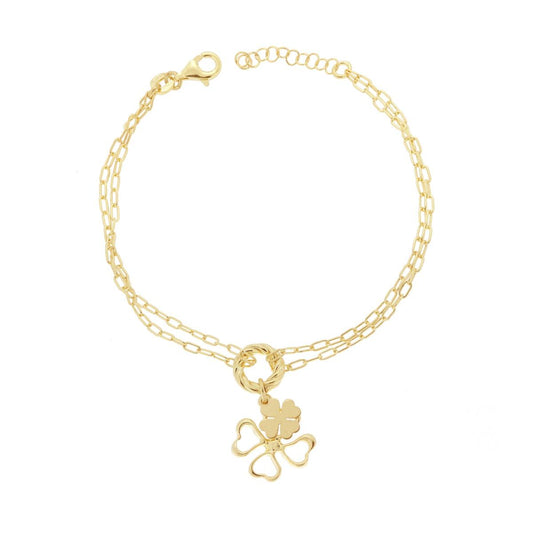 Bracciale Quadrifoglio in Argento