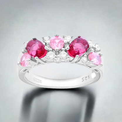Anello Bouquet Argento